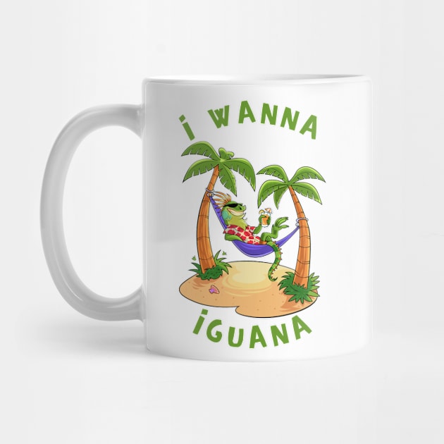 I Wanna Iguana on the Beach by IWANNAIGUANA